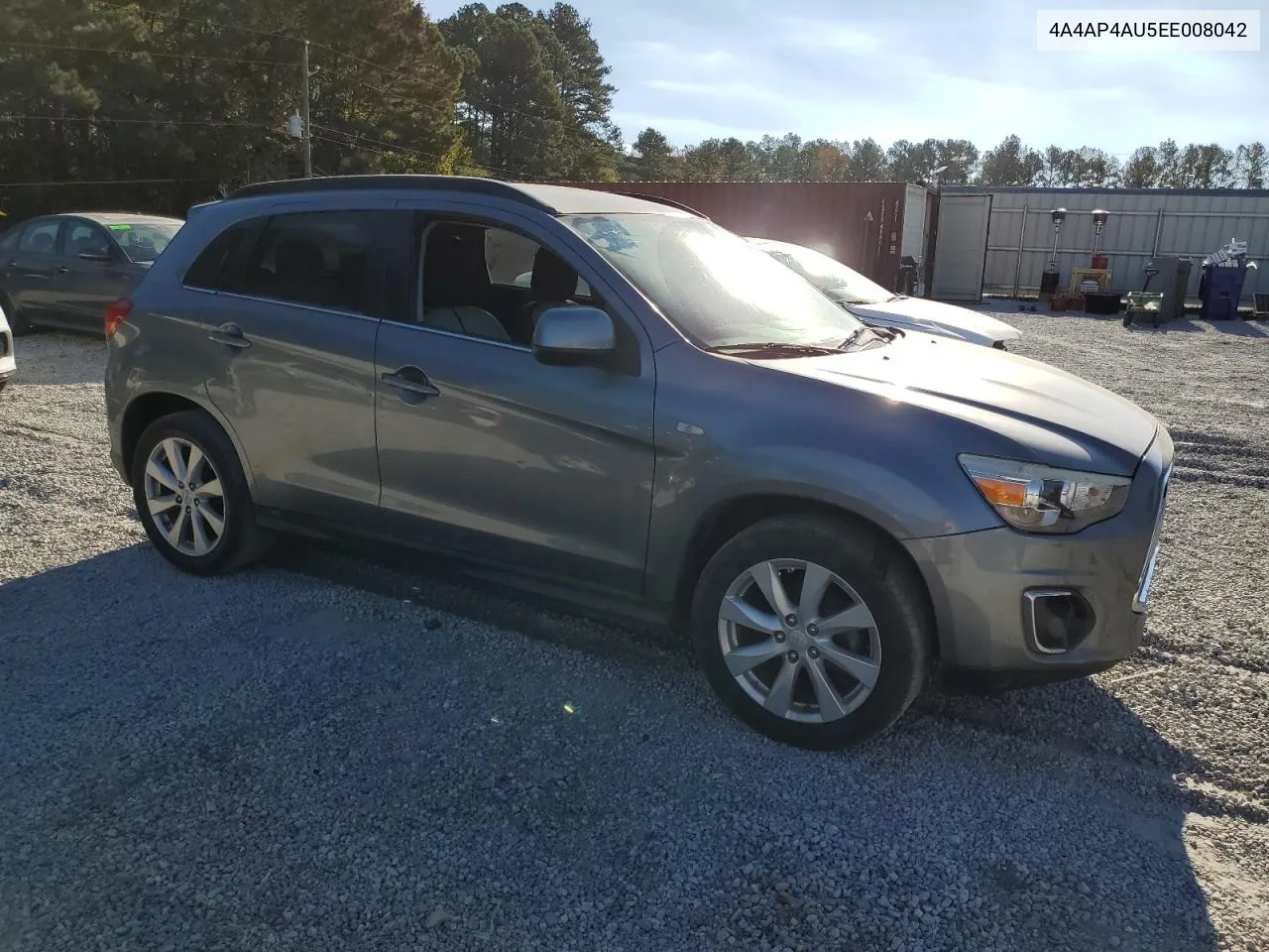 2014 Mitsubishi Outlander Sport Se VIN: 4A4AP4AU5EE008042 Lot: 80565174