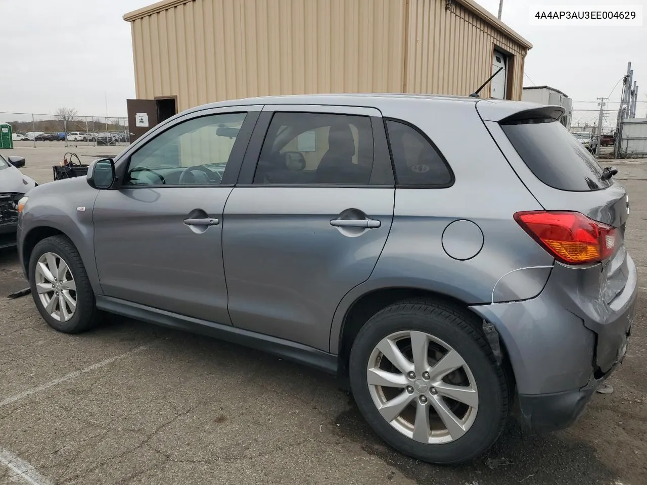 2014 Mitsubishi Outlander Sport Es VIN: 4A4AP3AU3EE004629 Lot: 80648764