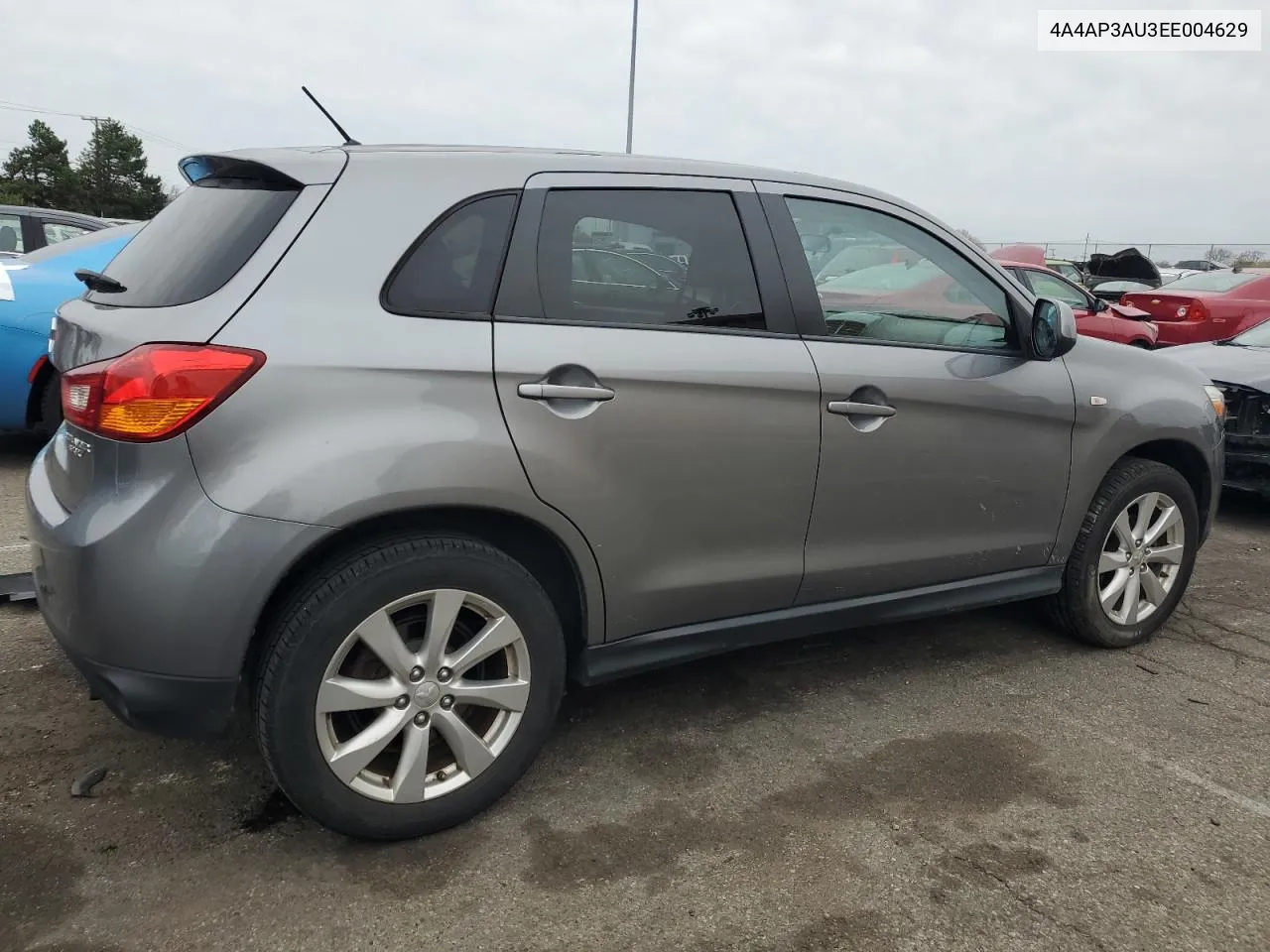 2014 Mitsubishi Outlander Sport Es VIN: 4A4AP3AU3EE004629 Lot: 80648764