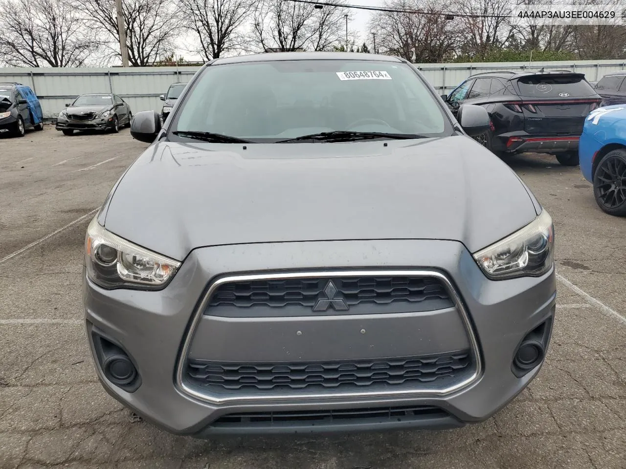 2014 Mitsubishi Outlander Sport Es VIN: 4A4AP3AU3EE004629 Lot: 80648764