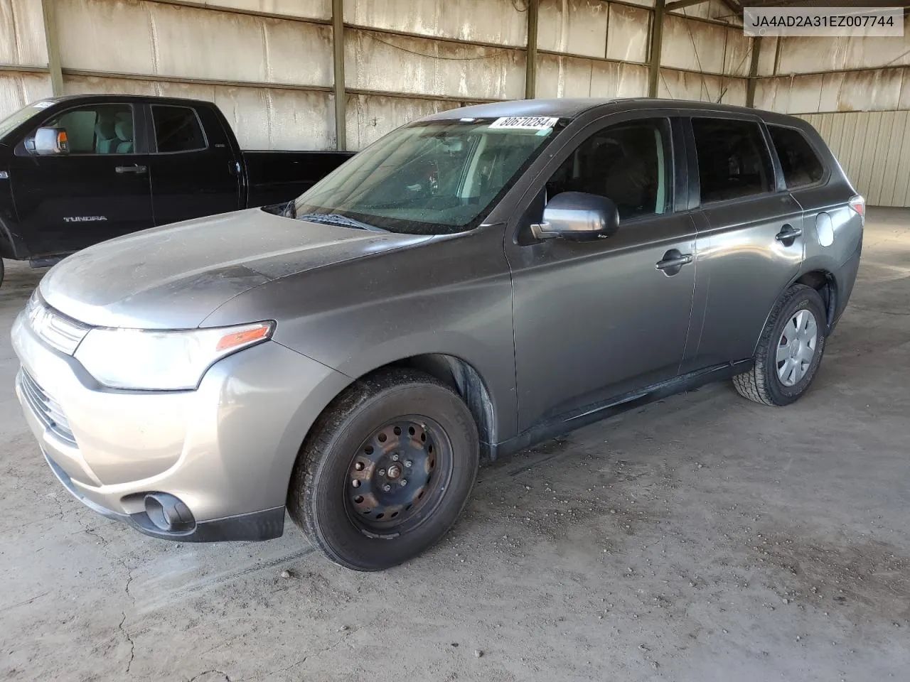 2014 Mitsubishi Outlander Es VIN: JA4AD2A31EZ007744 Lot: 80670284