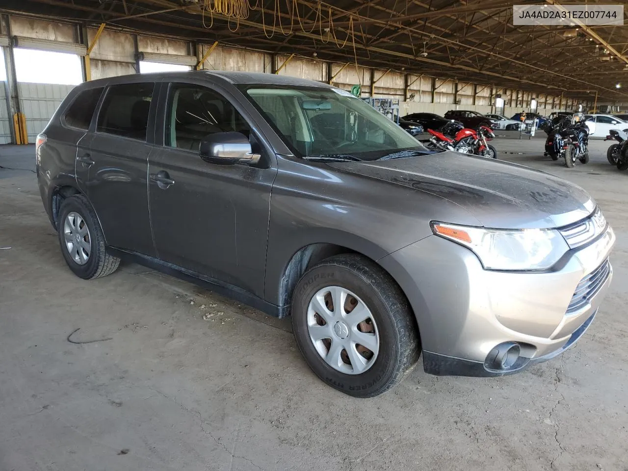 2014 Mitsubishi Outlander Es VIN: JA4AD2A31EZ007744 Lot: 80670284