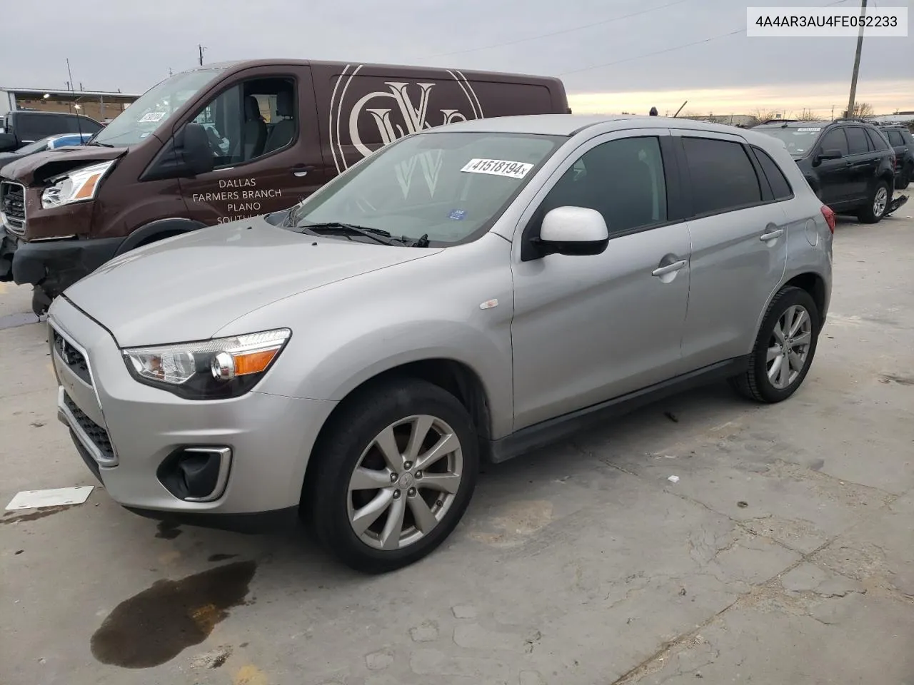 4A4AR3AU4FE052233 2015 Mitsubishi Outlander Sport Es