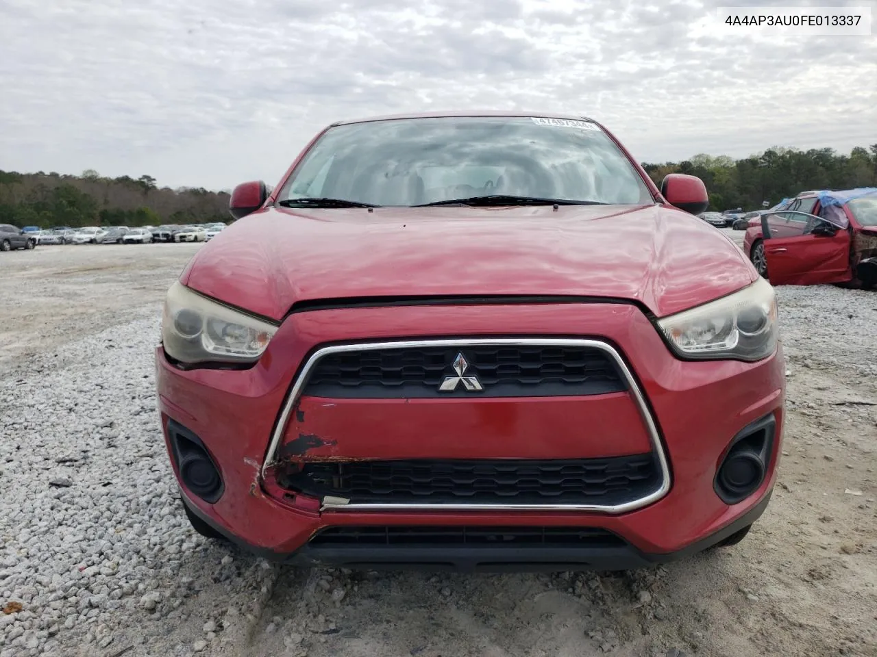 2015 Mitsubishi Outlander Sport Es VIN: 4A4AP3AU0FE013337 Lot: 47467344