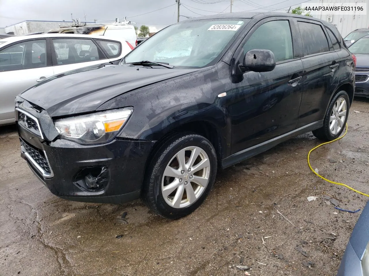 2015 Mitsubishi Outlander Sport Es VIN: 4A4AP3AW8FE031196 Lot: 52826264