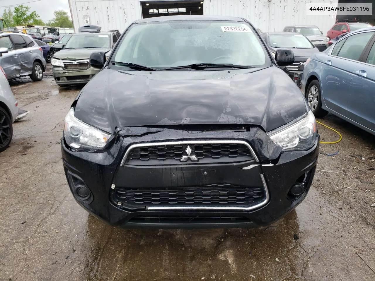 2015 Mitsubishi Outlander Sport Es VIN: 4A4AP3AW8FE031196 Lot: 52826264