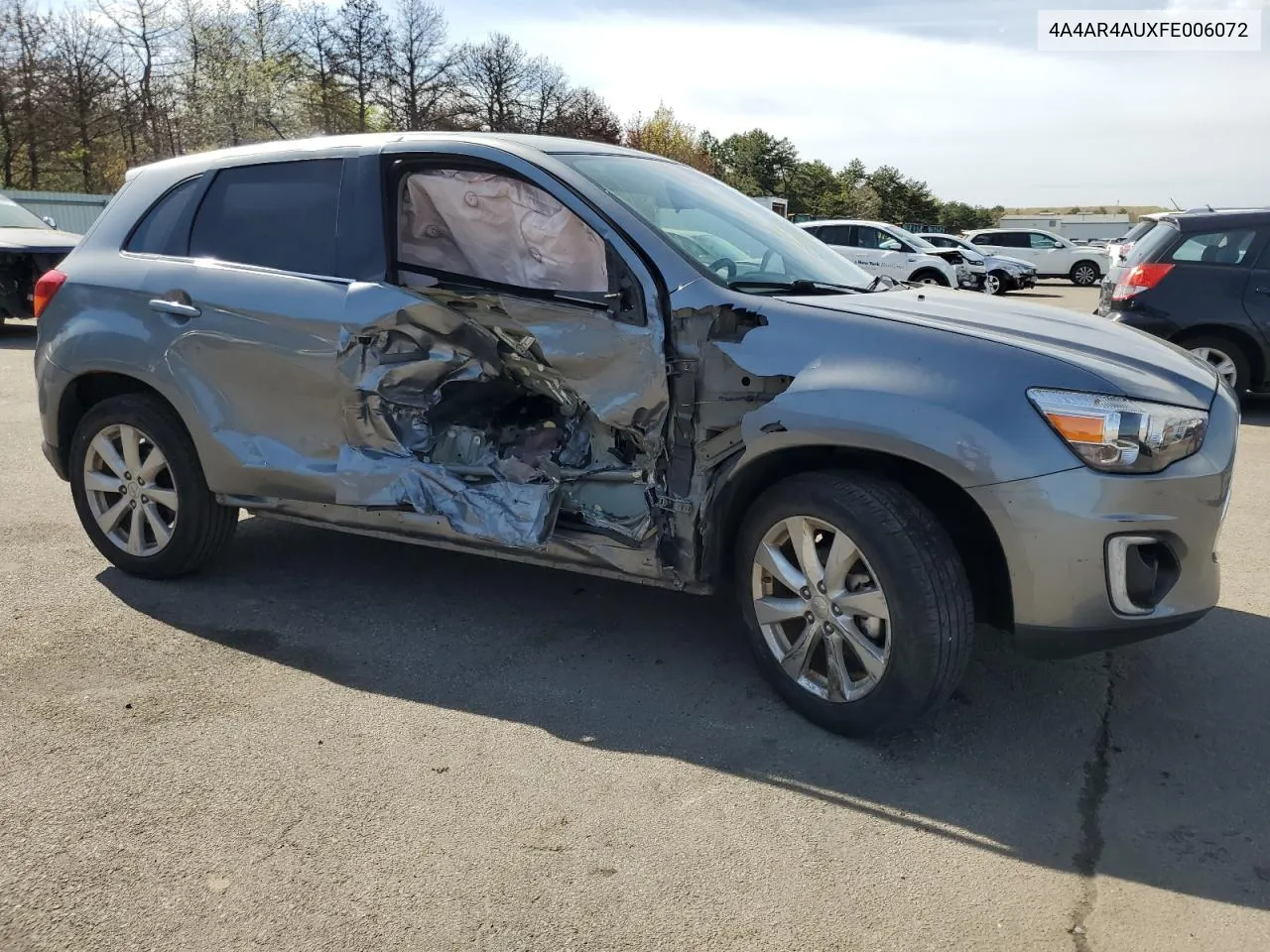 2015 Mitsubishi Outlander Sport Se VIN: 4A4AR4AUXFE006072 Lot: 53461064