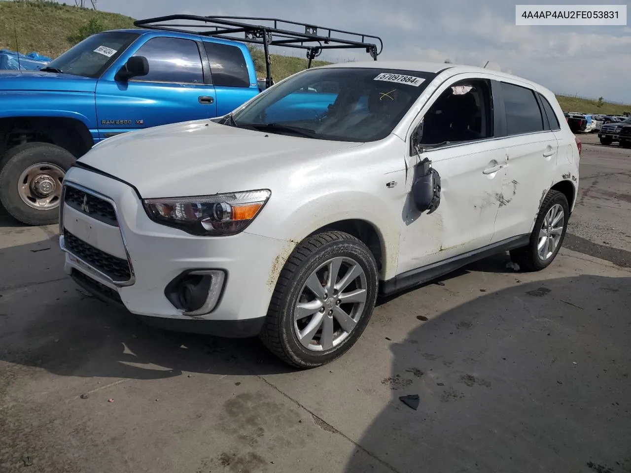 4A4AP4AU2FE053831 2015 Mitsubishi Outlander Sport Se