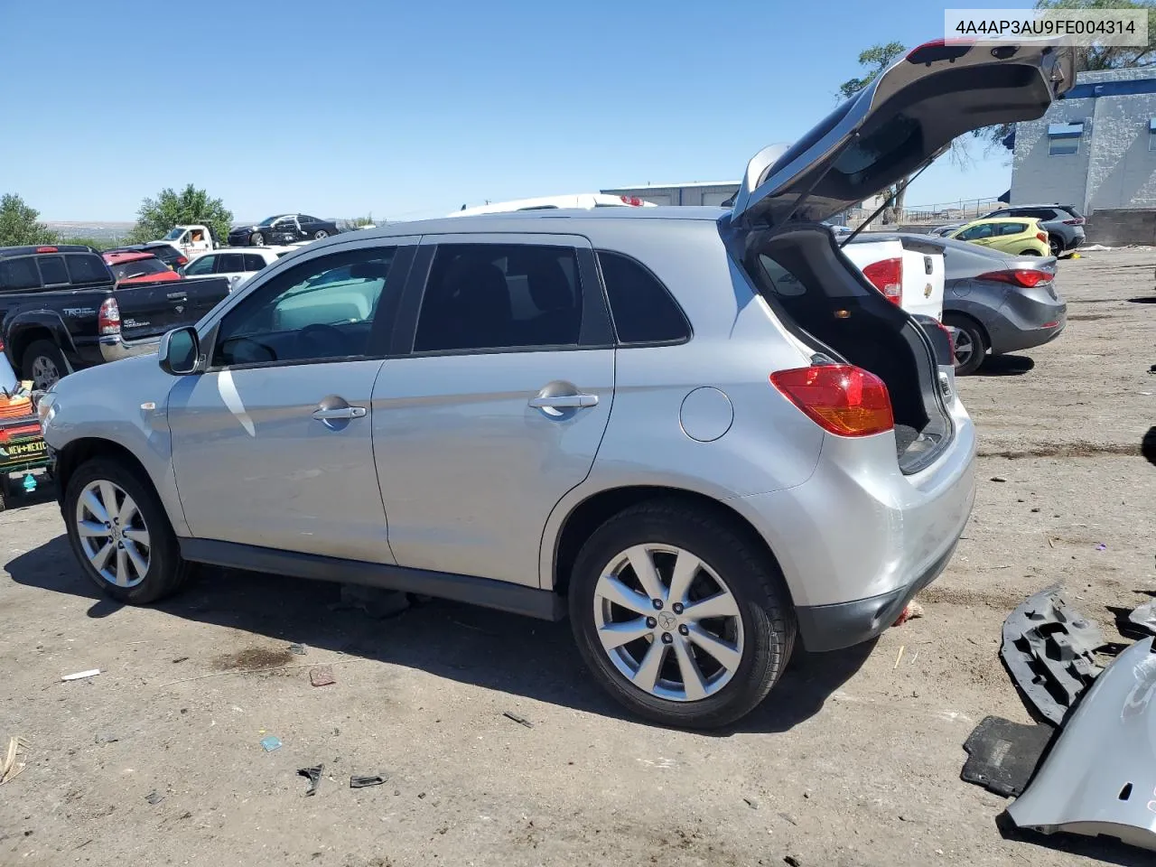 4A4AP3AU9FE004314 2015 Mitsubishi Outlander Sport Es