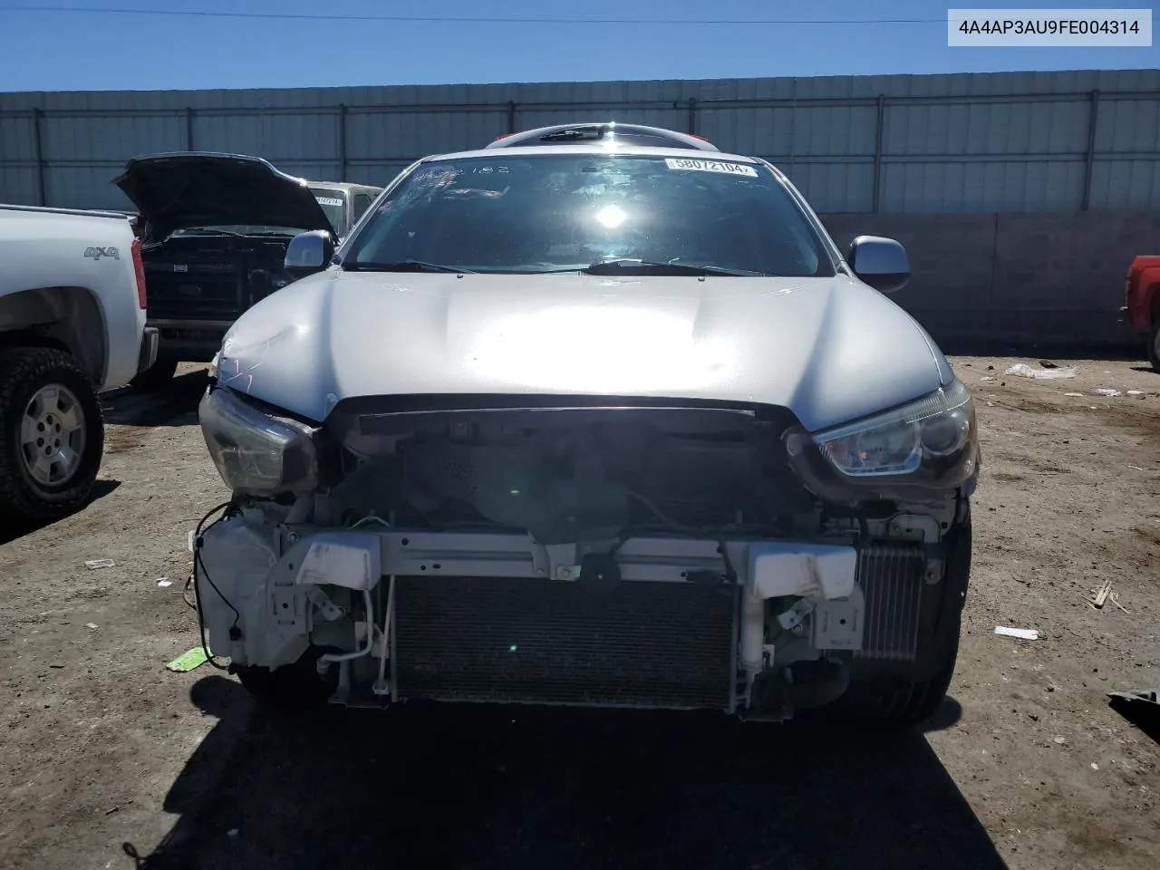 4A4AP3AU9FE004314 2015 Mitsubishi Outlander Sport Es