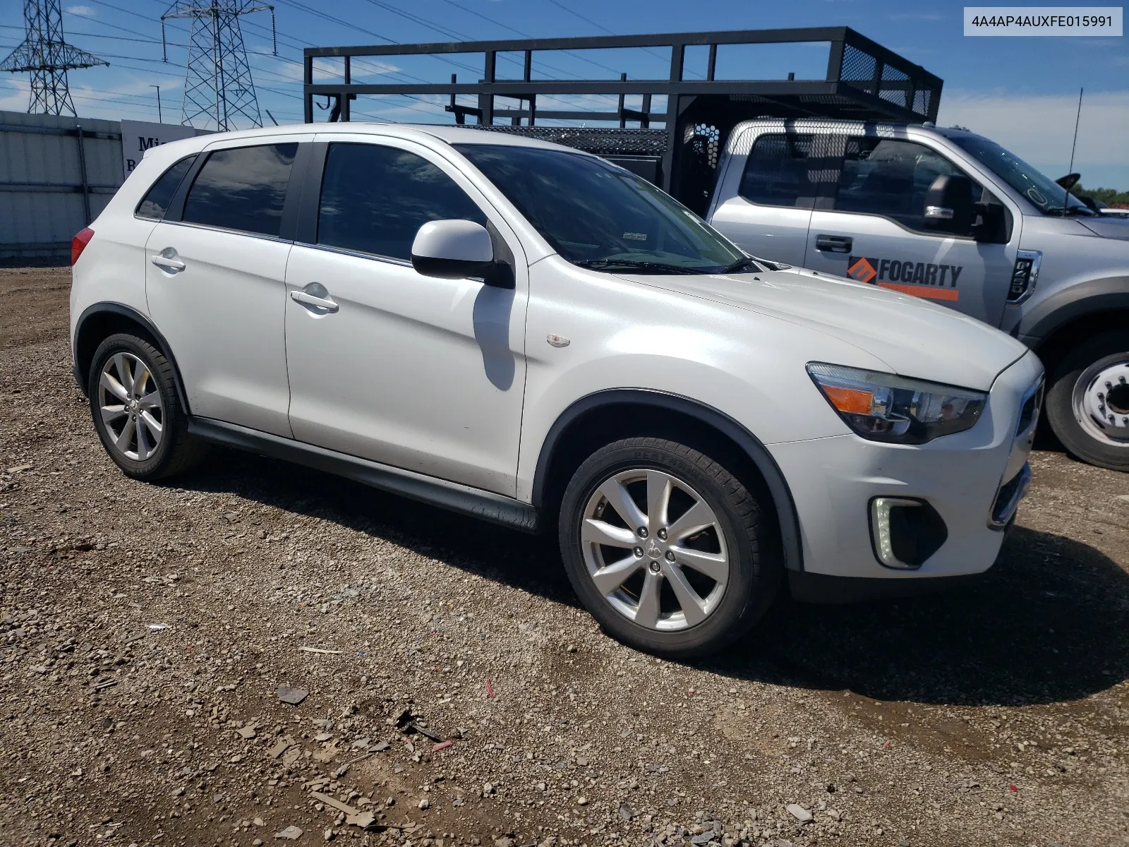 2015 Mitsubishi Outlander Sport Se VIN: 4A4AP4AUXFE015991 Lot: 58569814