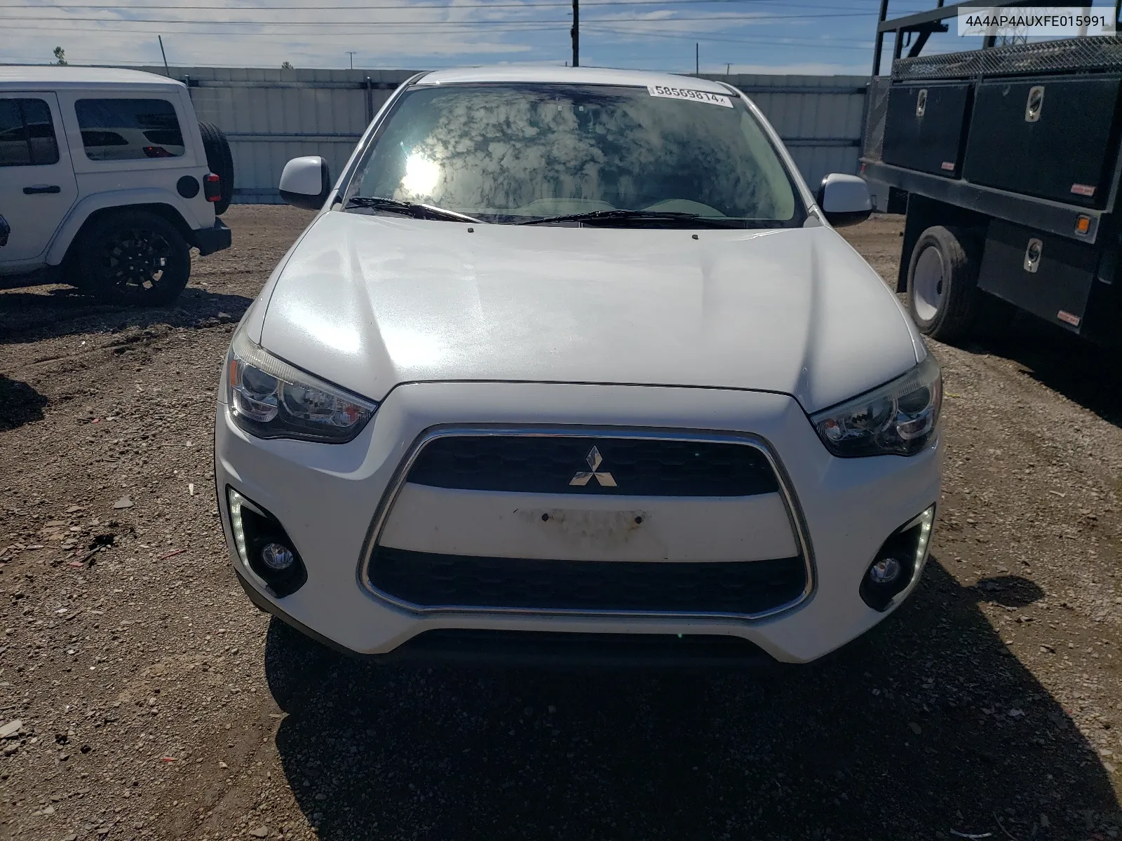 4A4AP4AUXFE015991 2015 Mitsubishi Outlander Sport Se