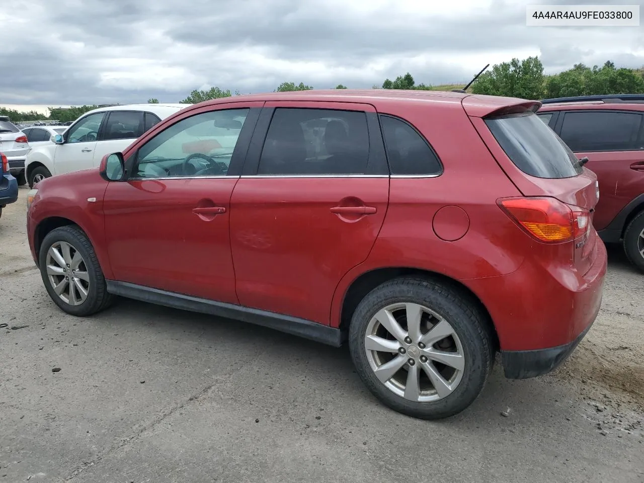 2015 Mitsubishi Outlander Sport Se VIN: 4A4AR4AU9FE033800 Lot: 59532624