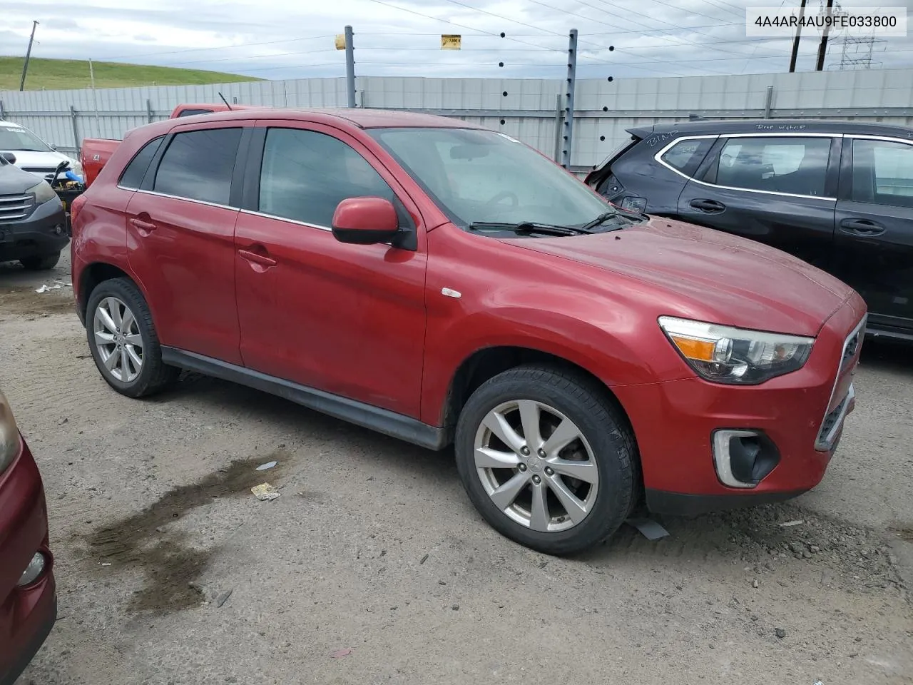 2015 Mitsubishi Outlander Sport Se VIN: 4A4AR4AU9FE033800 Lot: 59532624