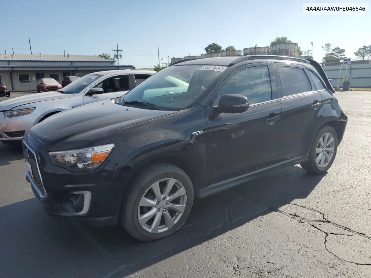 2015 Mitsubishi Outlander Sport Se VIN: 4A4AR4AW0FE046646 Lot: 60348484