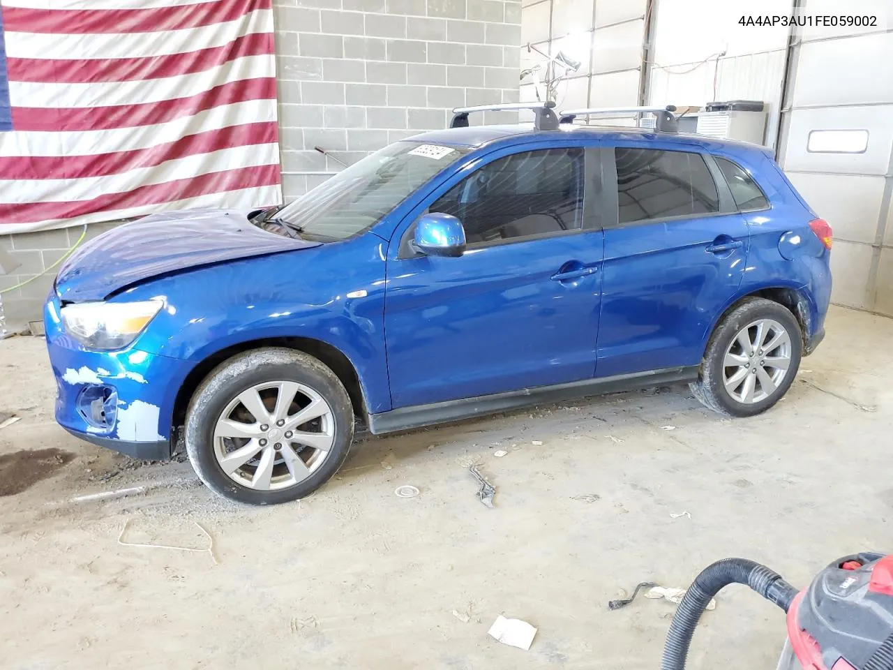 2015 Mitsubishi Outlander Sport Es VIN: 4A4AP3AU1FE059002 Lot: 62629124