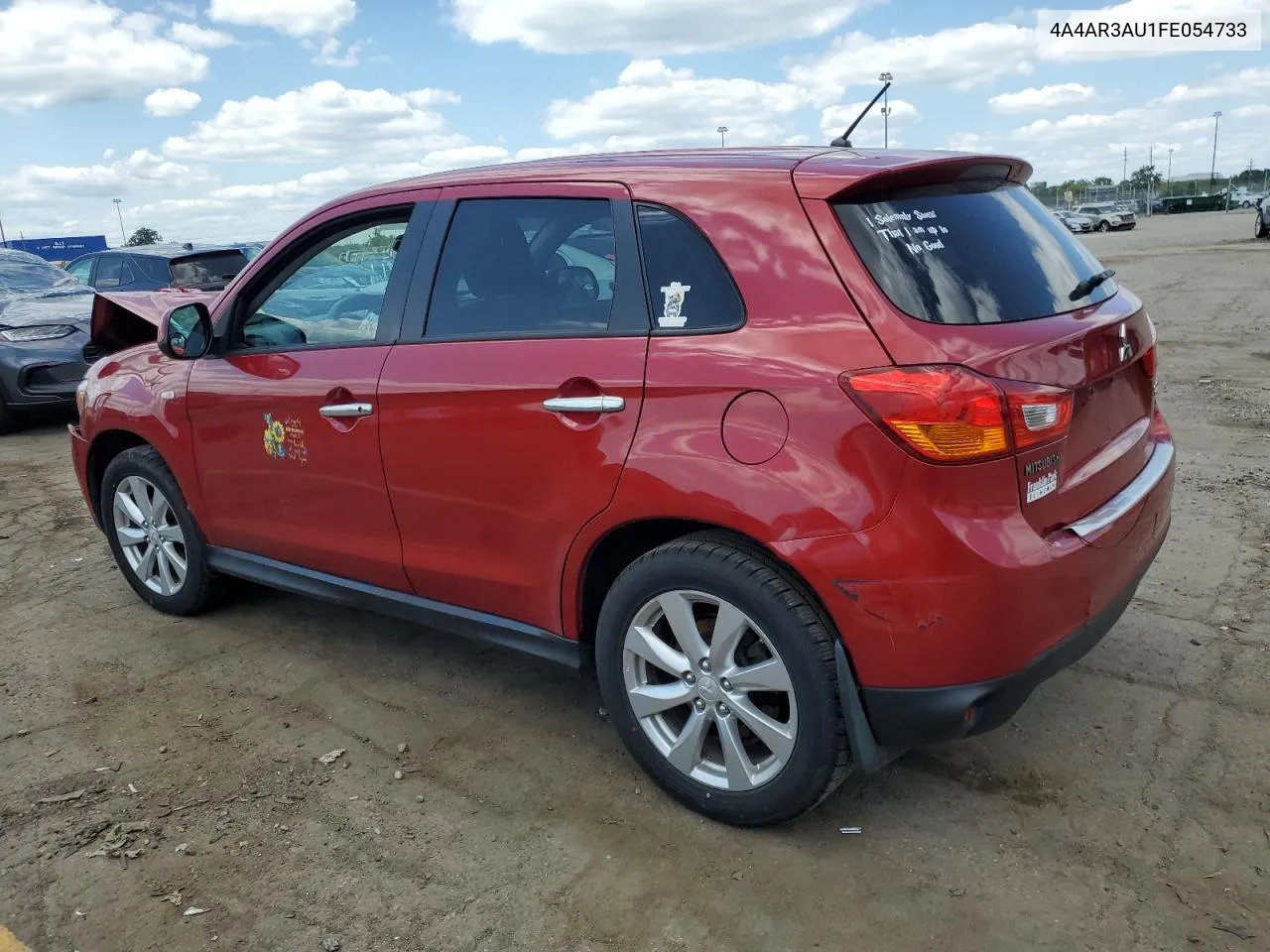 2015 Mitsubishi Outlander Sport Es VIN: 4A4AR3AU1FE054733 Lot: 62647884