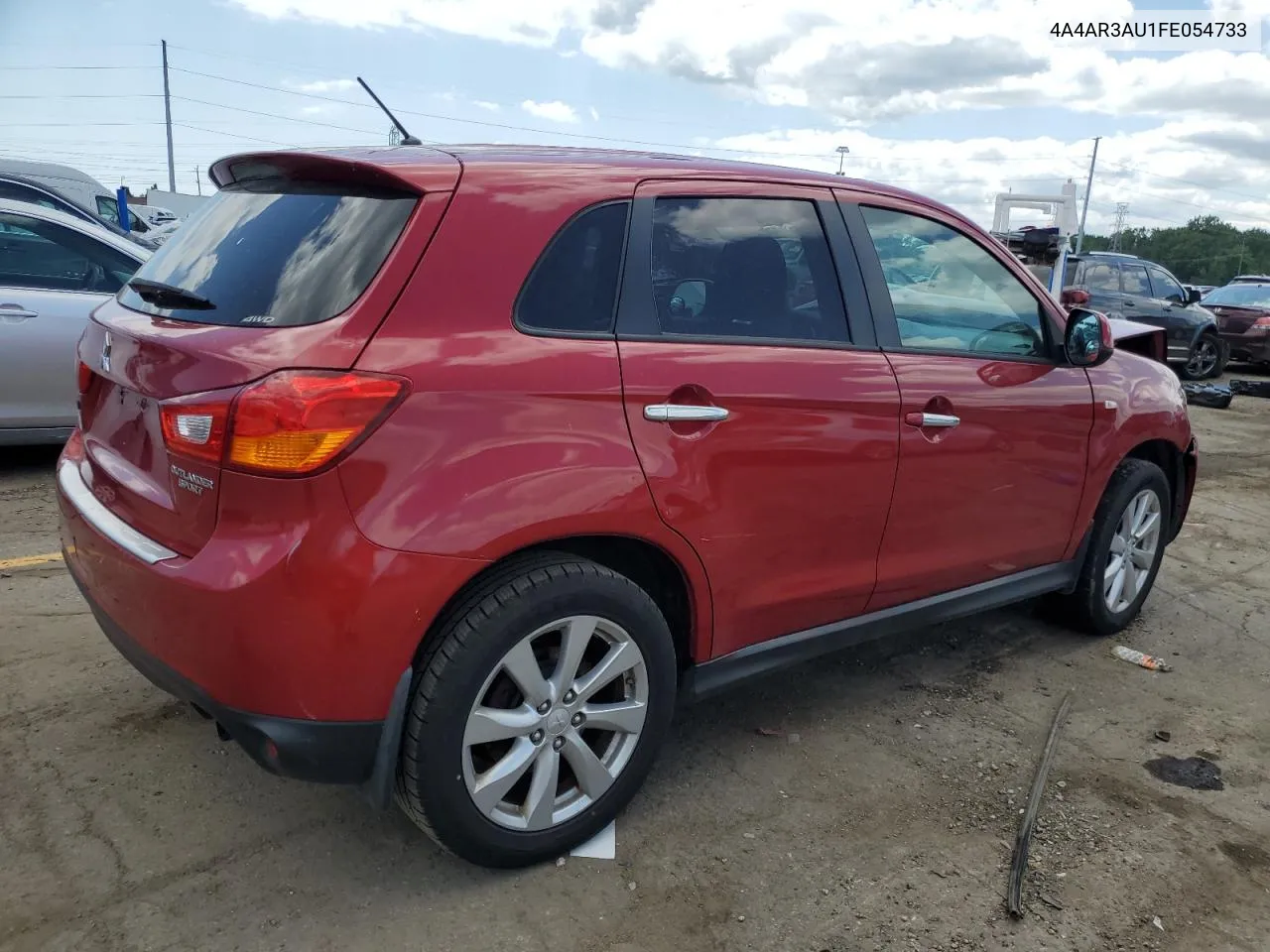 2015 Mitsubishi Outlander Sport Es VIN: 4A4AR3AU1FE054733 Lot: 62647884