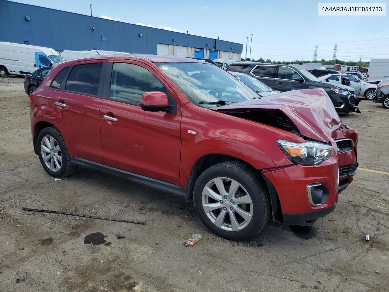 2015 Mitsubishi Outlander Sport Es VIN: 4A4AR3AU1FE054733 Lot: 62647884