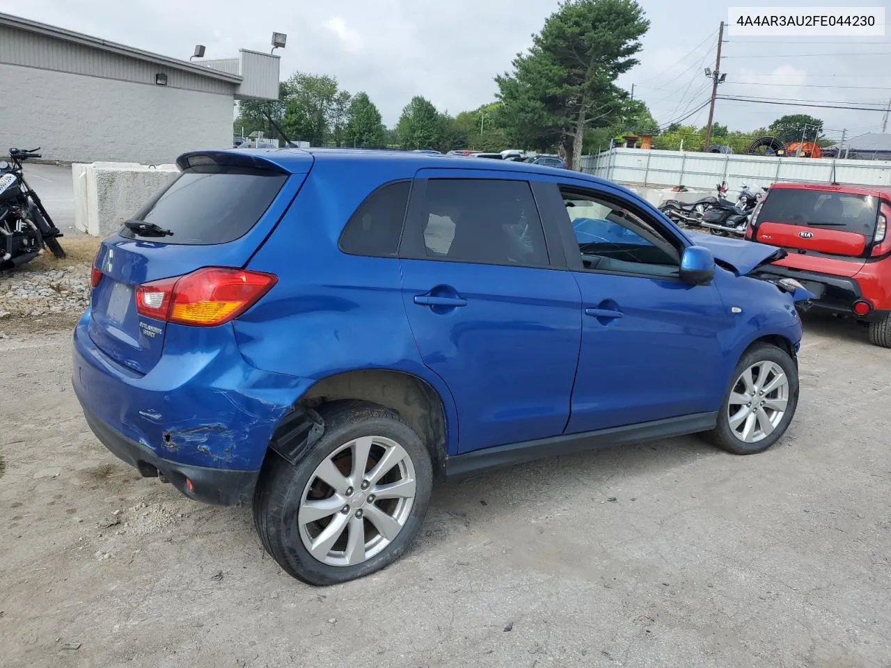 2015 Mitsubishi Outlander Sport Es VIN: 4A4AR3AU2FE044230 Lot: 63006024