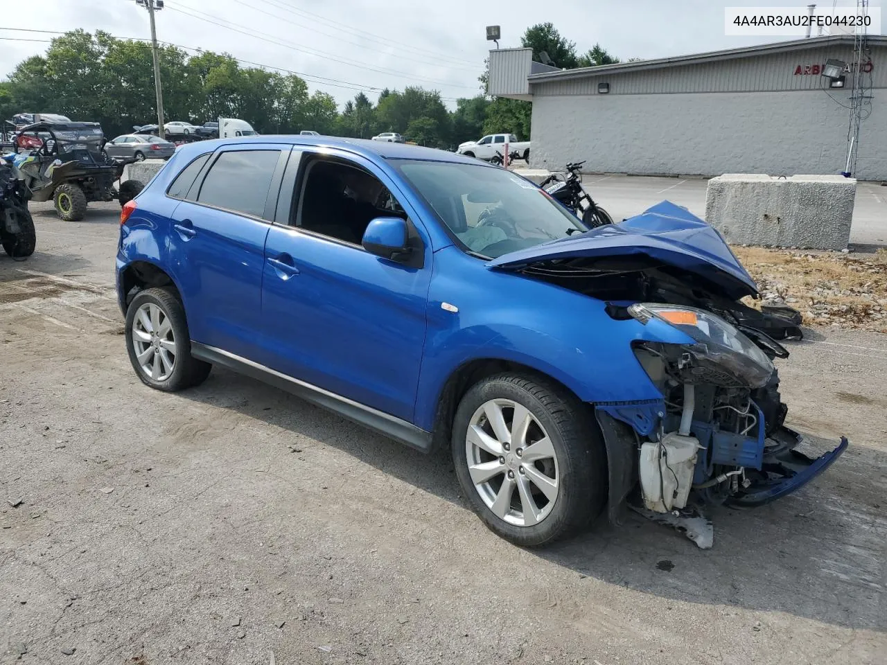 2015 Mitsubishi Outlander Sport Es VIN: 4A4AR3AU2FE044230 Lot: 63006024