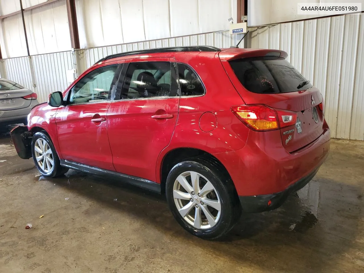 2015 Mitsubishi Outlander Sport Se VIN: 4A4AR4AU6FE051980 Lot: 63307814