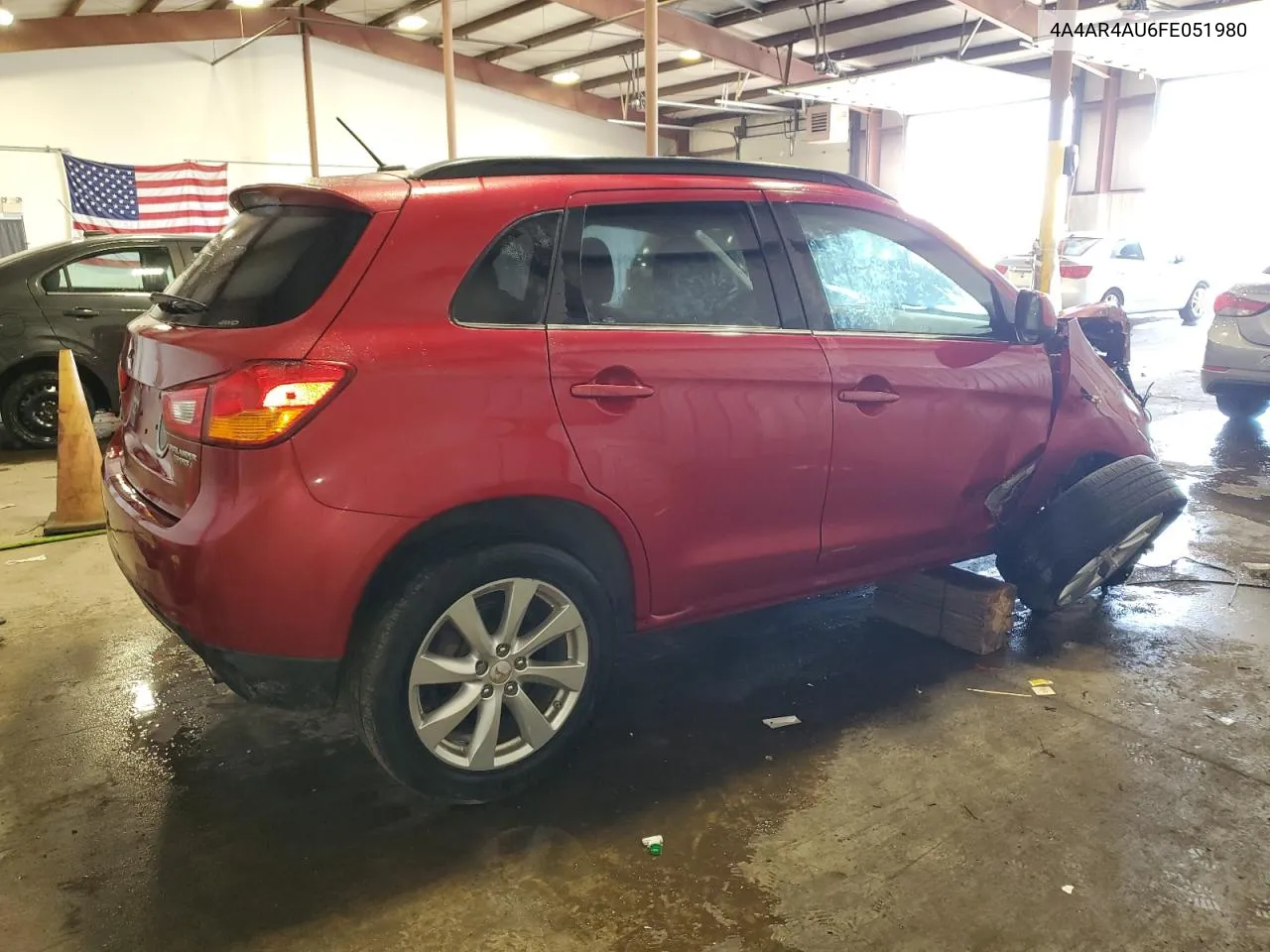 2015 Mitsubishi Outlander Sport Se VIN: 4A4AR4AU6FE051980 Lot: 63307814