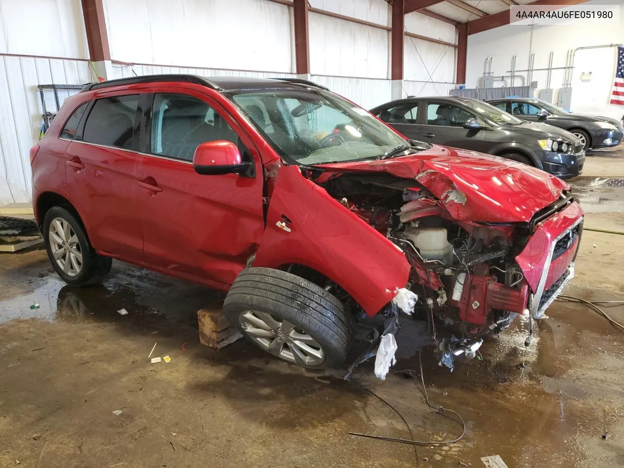 2015 Mitsubishi Outlander Sport Se VIN: 4A4AR4AU6FE051980 Lot: 63307814