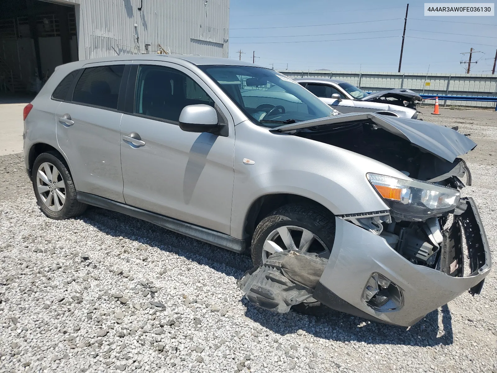 2015 Mitsubishi Outlander Sport Es VIN: 4A4AR3AW0FE036130 Lot: 63319124