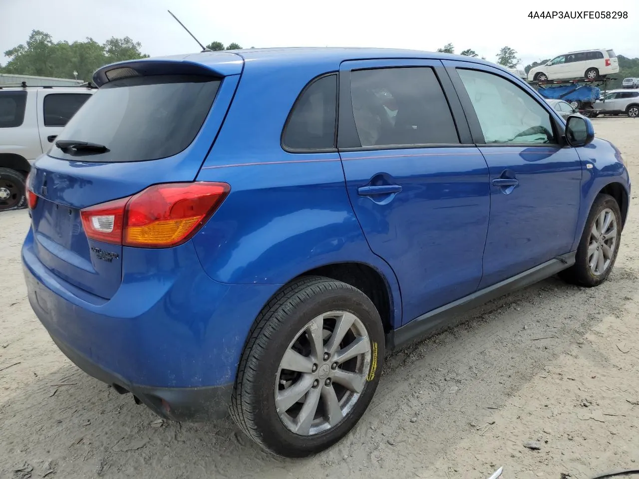 4A4AP3AUXFE058298 2015 Mitsubishi Outlander Sport Es