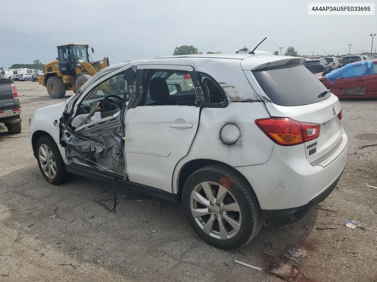 2015 Mitsubishi Outlander Sport Es VIN: 4A4AP3AU5FE033695 Lot: 66116314