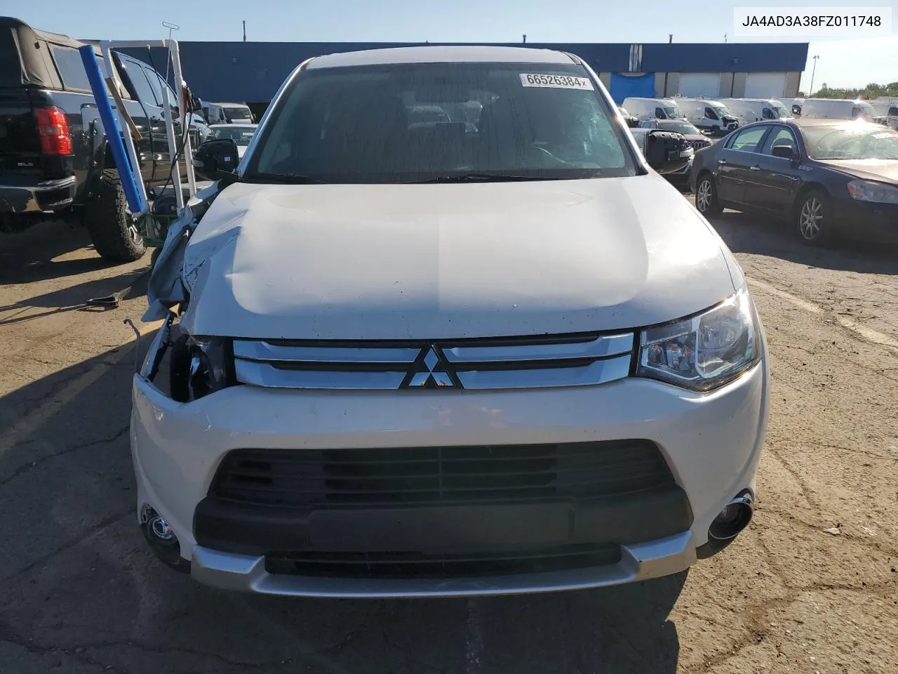 2015 Mitsubishi Outlander Se VIN: JA4AD3A38FZ011748 Lot: 66526384