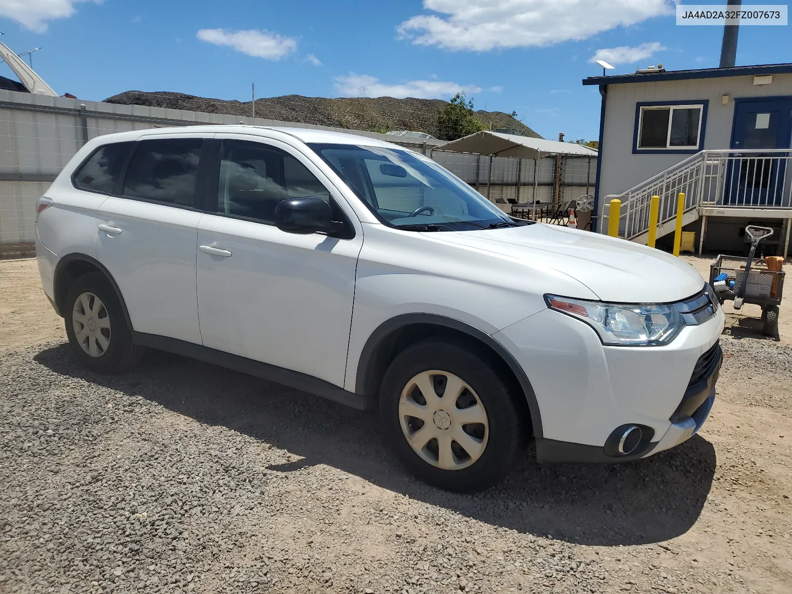 2015 Mitsubishi Outlander Es VIN: JA4AD2A32FZ007673 Lot: 66560194