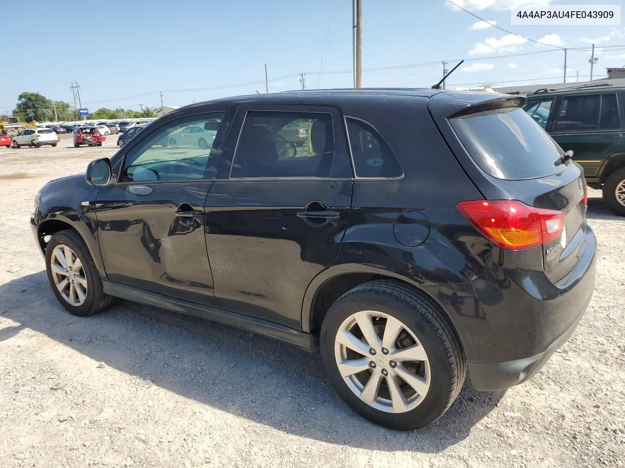 2015 Mitsubishi Outlander Sport Es VIN: 4A4AP3AU4FE043909 Lot: 67055474