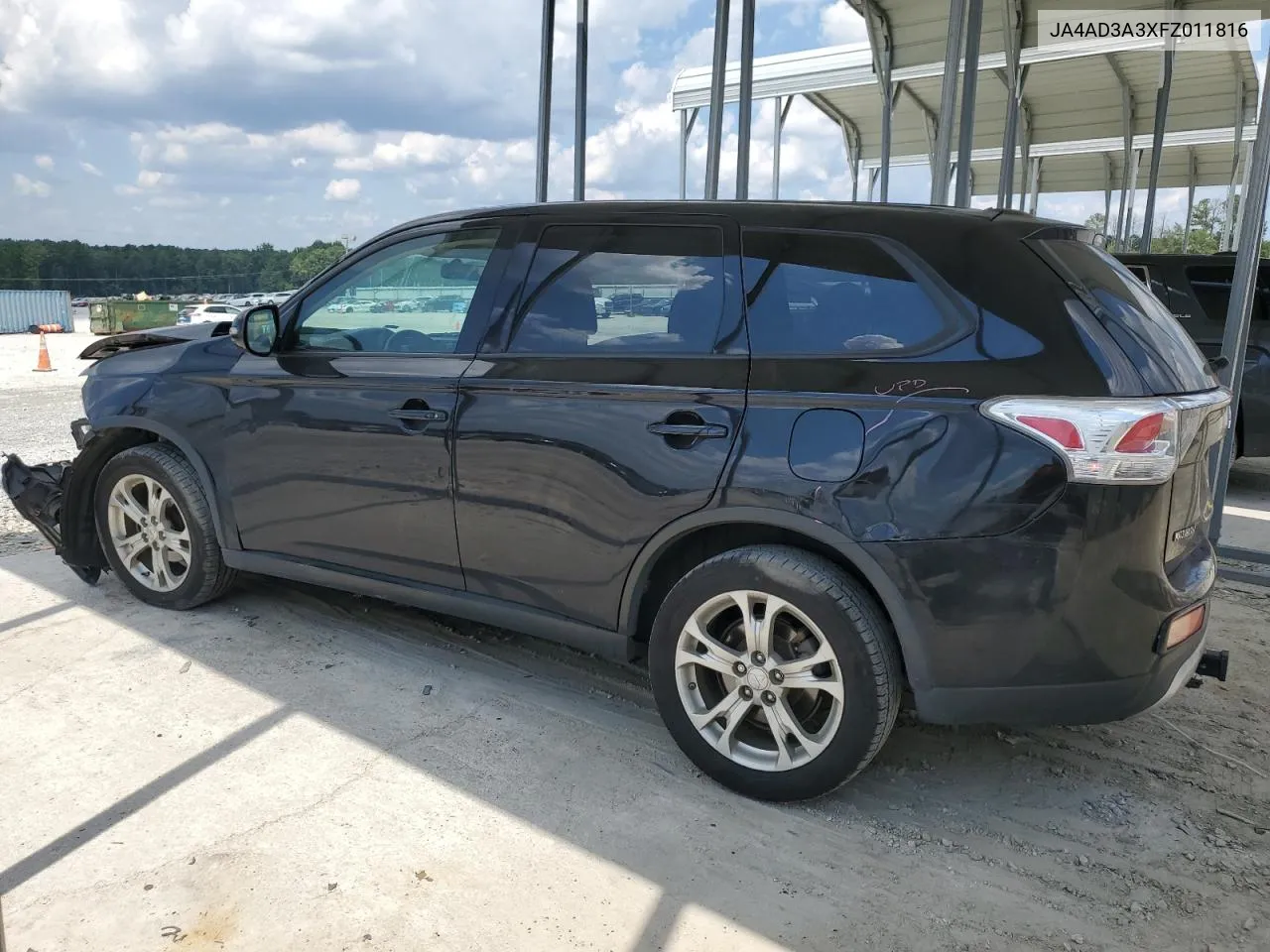 2015 Mitsubishi Outlander Se VIN: JA4AD3A3XFZ011816 Lot: 67183144