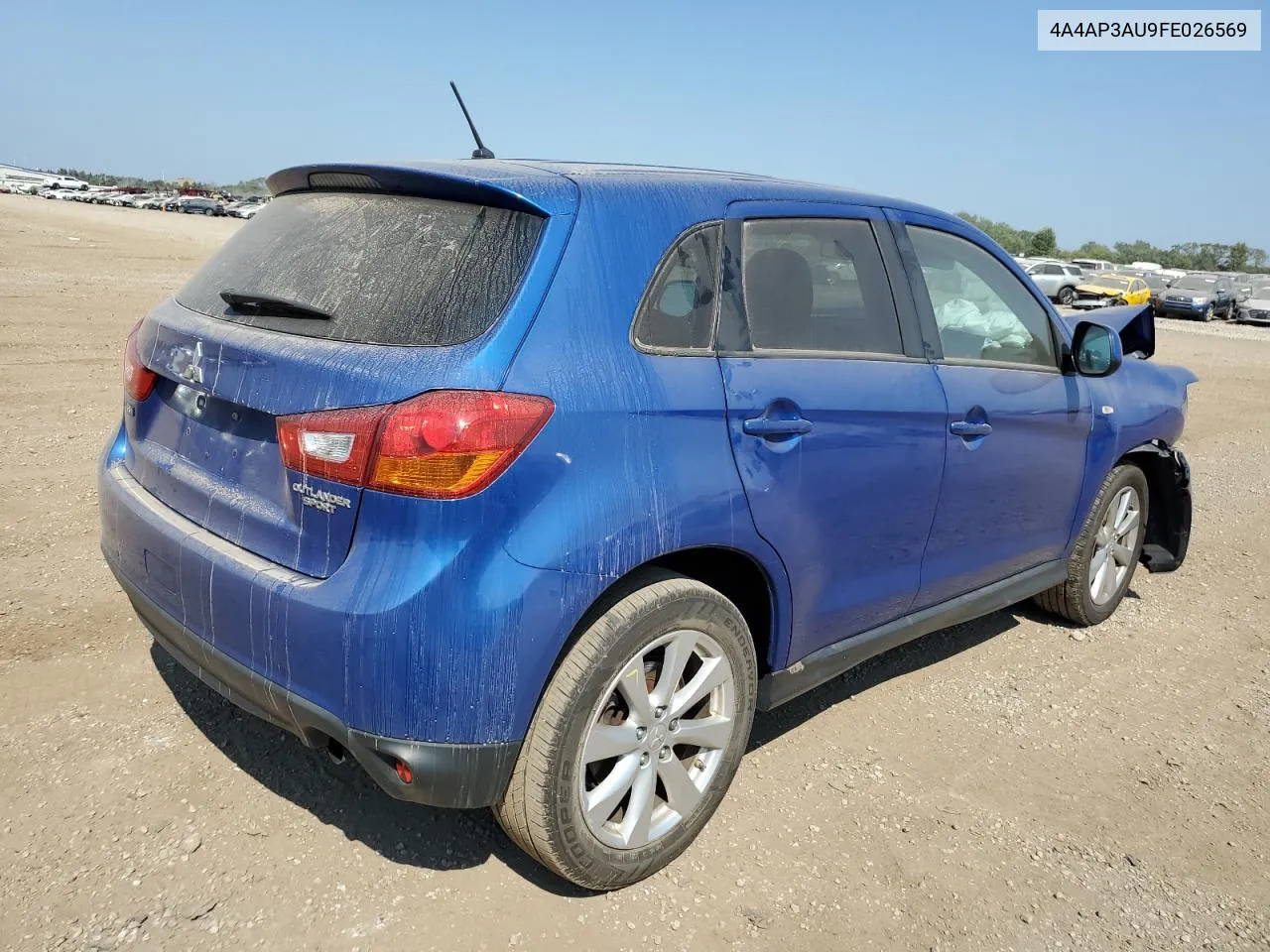 4A4AP3AU9FE026569 2015 Mitsubishi Outlander Sport Es