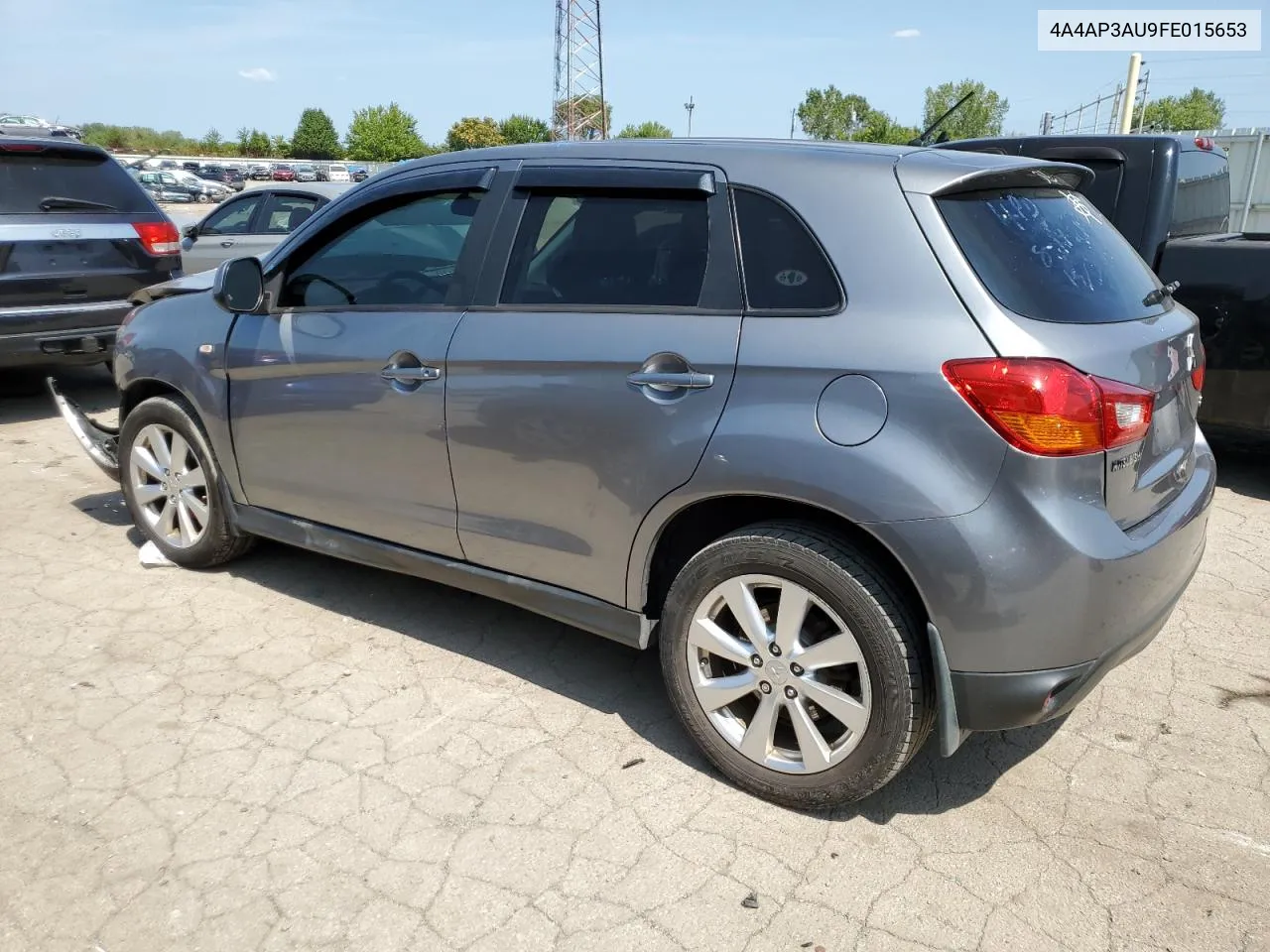 2015 Mitsubishi Outlander Sport Es VIN: 4A4AP3AU9FE015653 Lot: 67924224