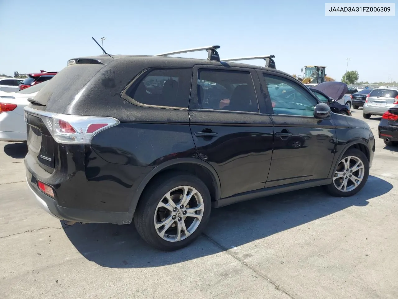 2015 Mitsubishi Outlander Se VIN: JA4AD3A31FZ006309 Lot: 69494484