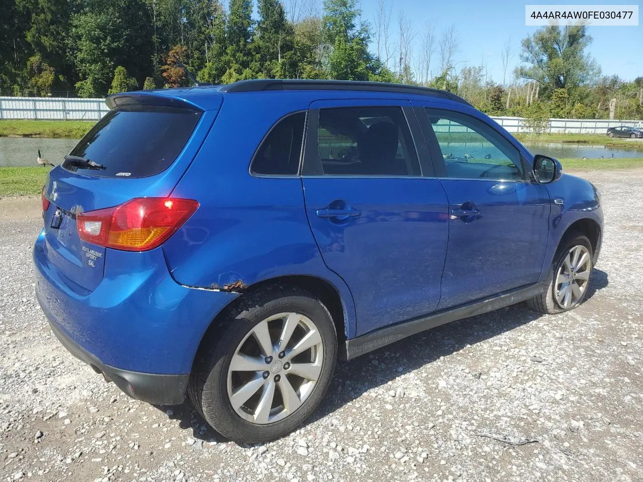 4A4AR4AW0FE030477 2015 Mitsubishi Outlander Sport Se