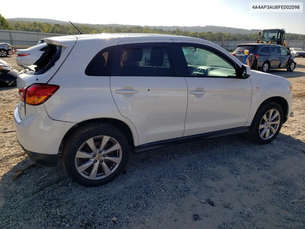 2015 Mitsubishi Outlander Sport Es VIN: 4A4AP3AU8FE002098 Lot: 70282194