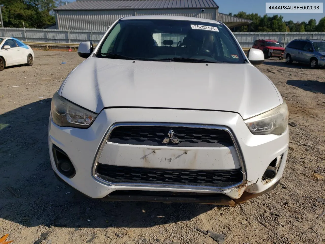 4A4AP3AU8FE002098 2015 Mitsubishi Outlander Sport Es