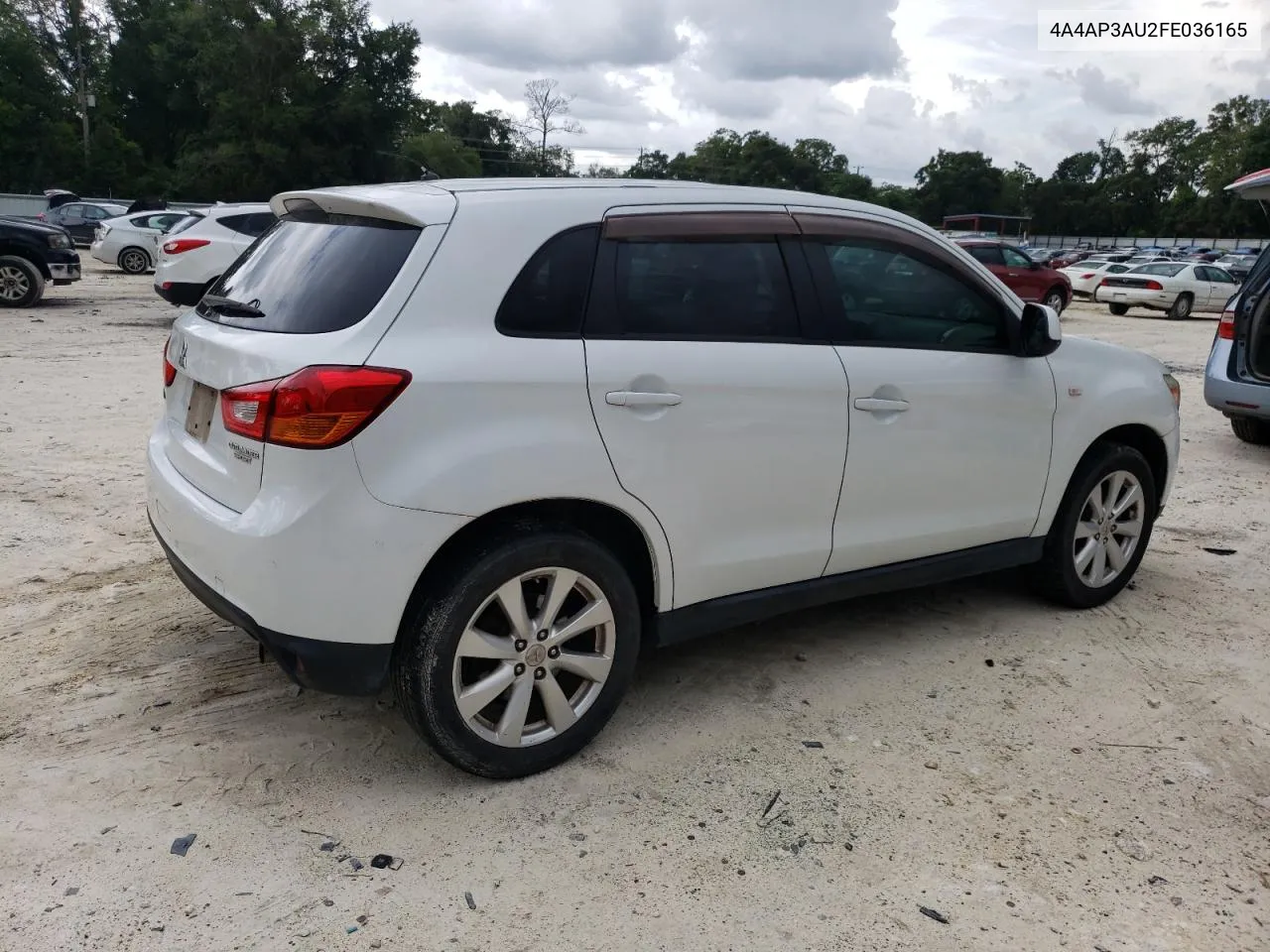 2015 Mitsubishi Outlander Sport Es VIN: 4A4AP3AU2FE036165 Lot: 70445704