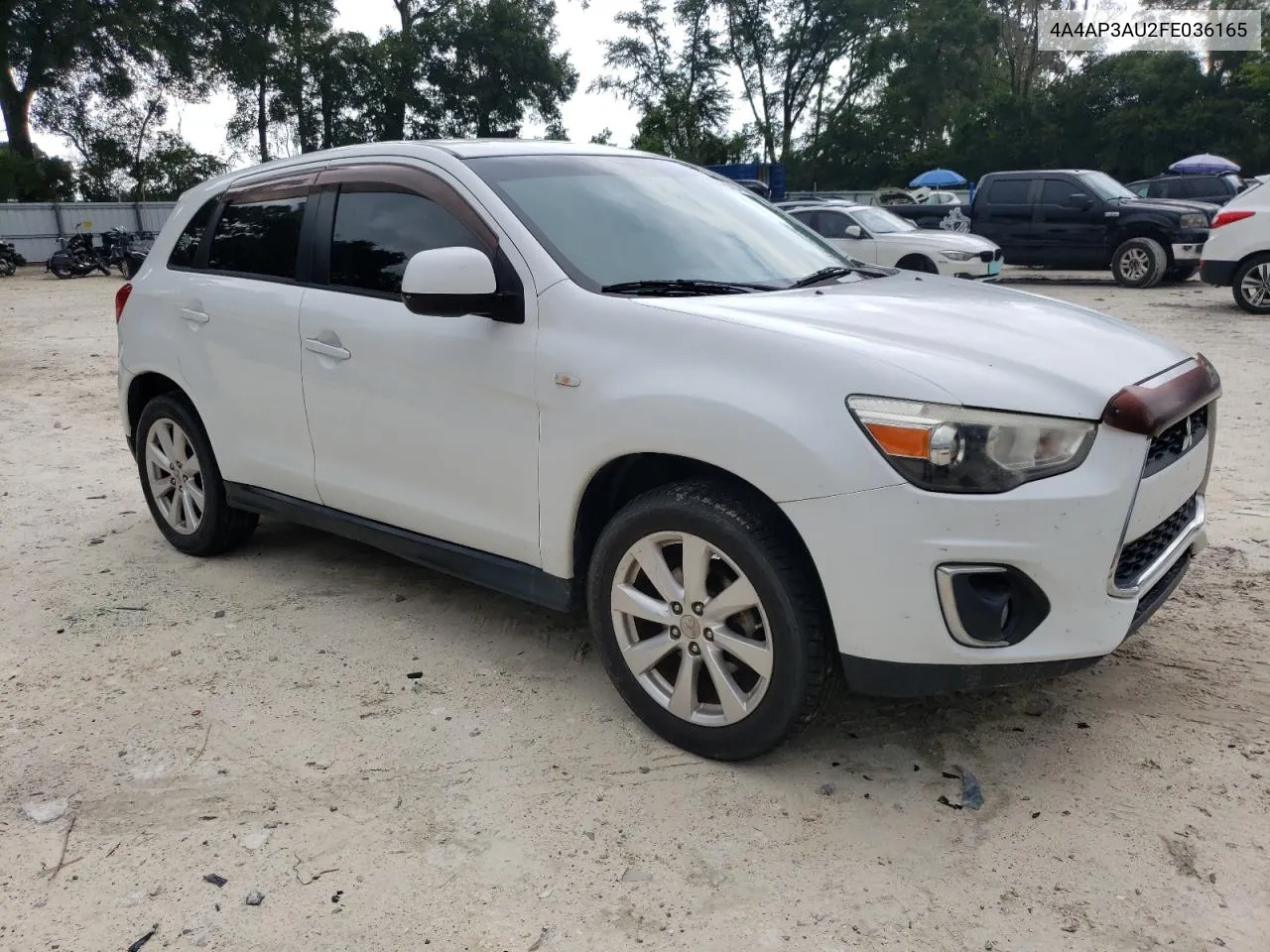 2015 Mitsubishi Outlander Sport Es VIN: 4A4AP3AU2FE036165 Lot: 70445704