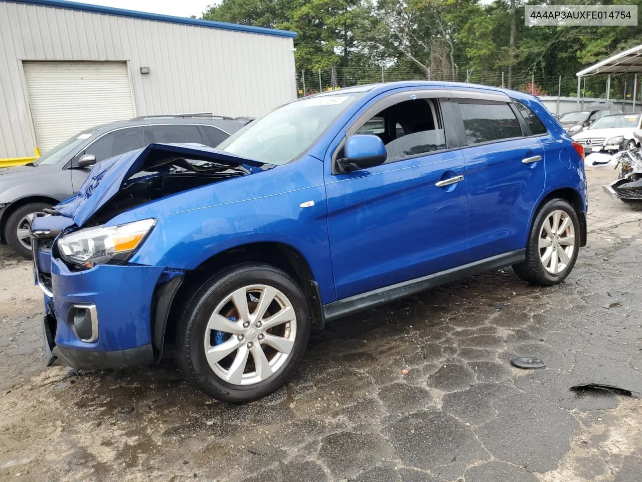 2015 Mitsubishi Outlander Sport Es VIN: 4A4AP3AUXFE014754 Lot: 70501594