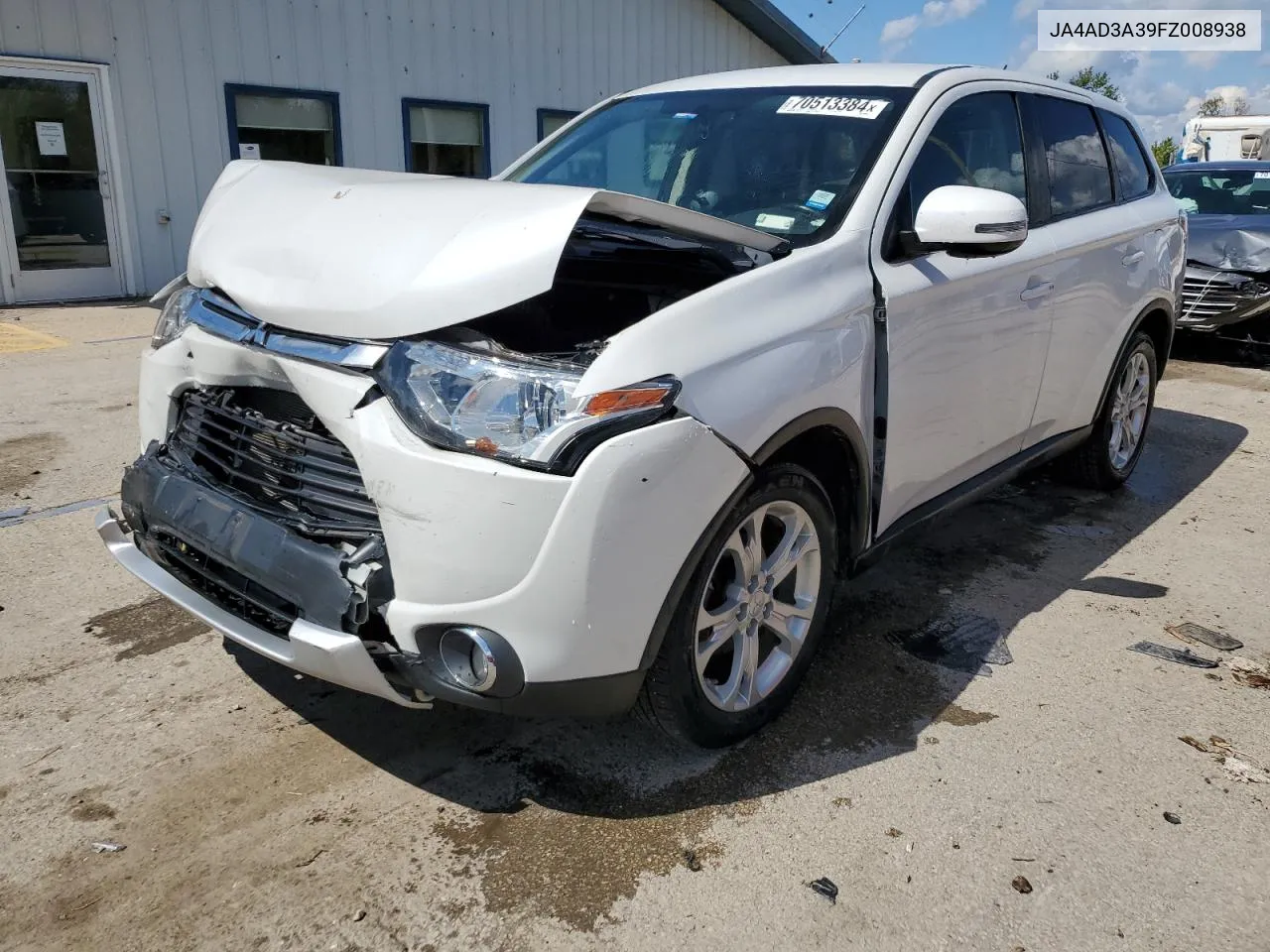 2015 Mitsubishi Outlander Se VIN: JA4AD3A39FZ008938 Lot: 70513384