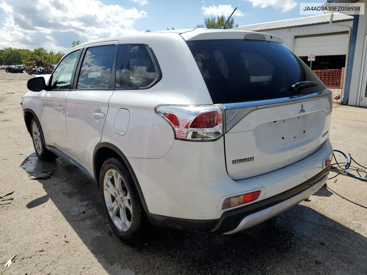 2015 Mitsubishi Outlander Se VIN: JA4AD3A39FZ008938 Lot: 70513384