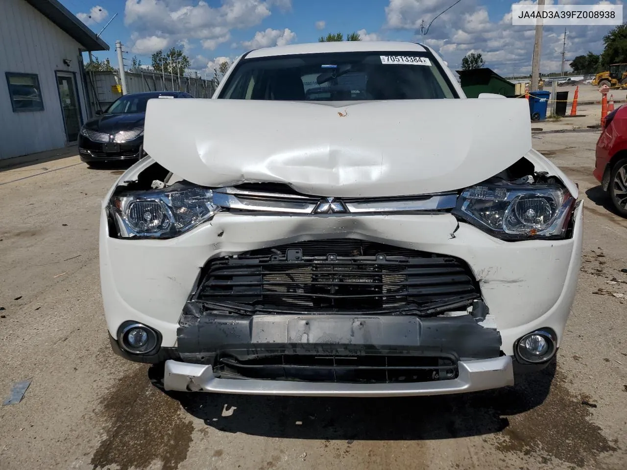 JA4AD3A39FZ008938 2015 Mitsubishi Outlander Se