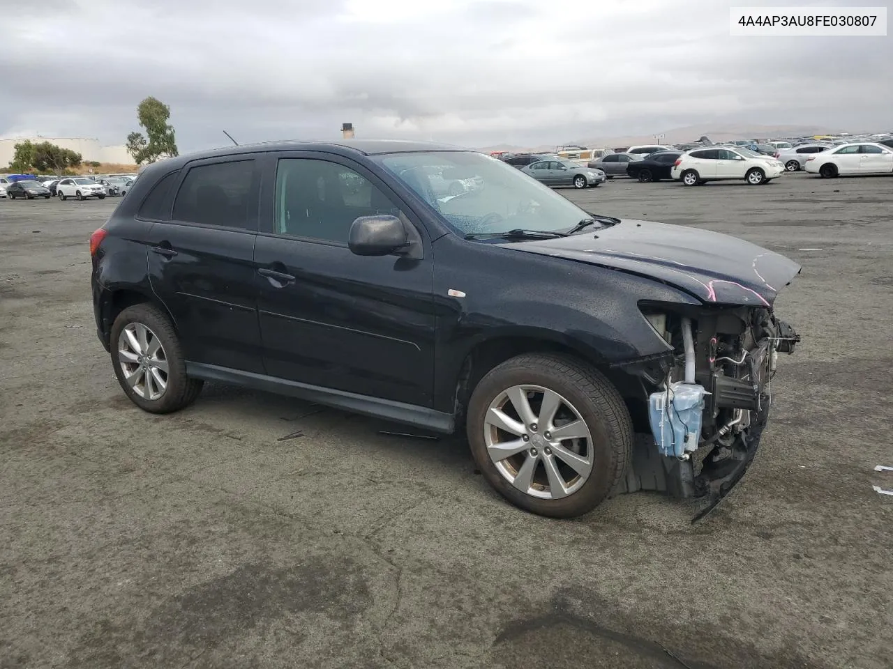 2015 Mitsubishi Outlander Sport Es VIN: 4A4AP3AU8FE030807 Lot: 70594914