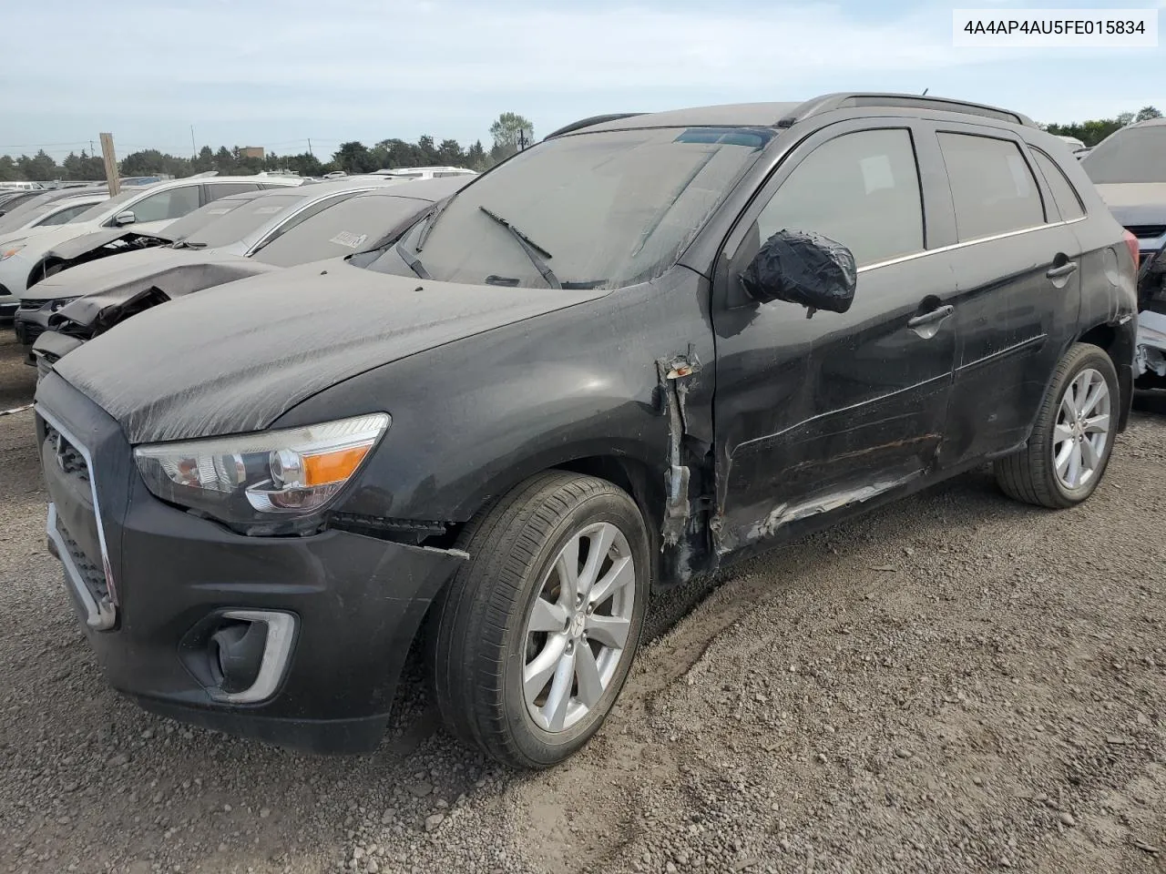 2015 Mitsubishi Outlander Sport Se VIN: 4A4AP4AU5FE015834 Lot: 70695074