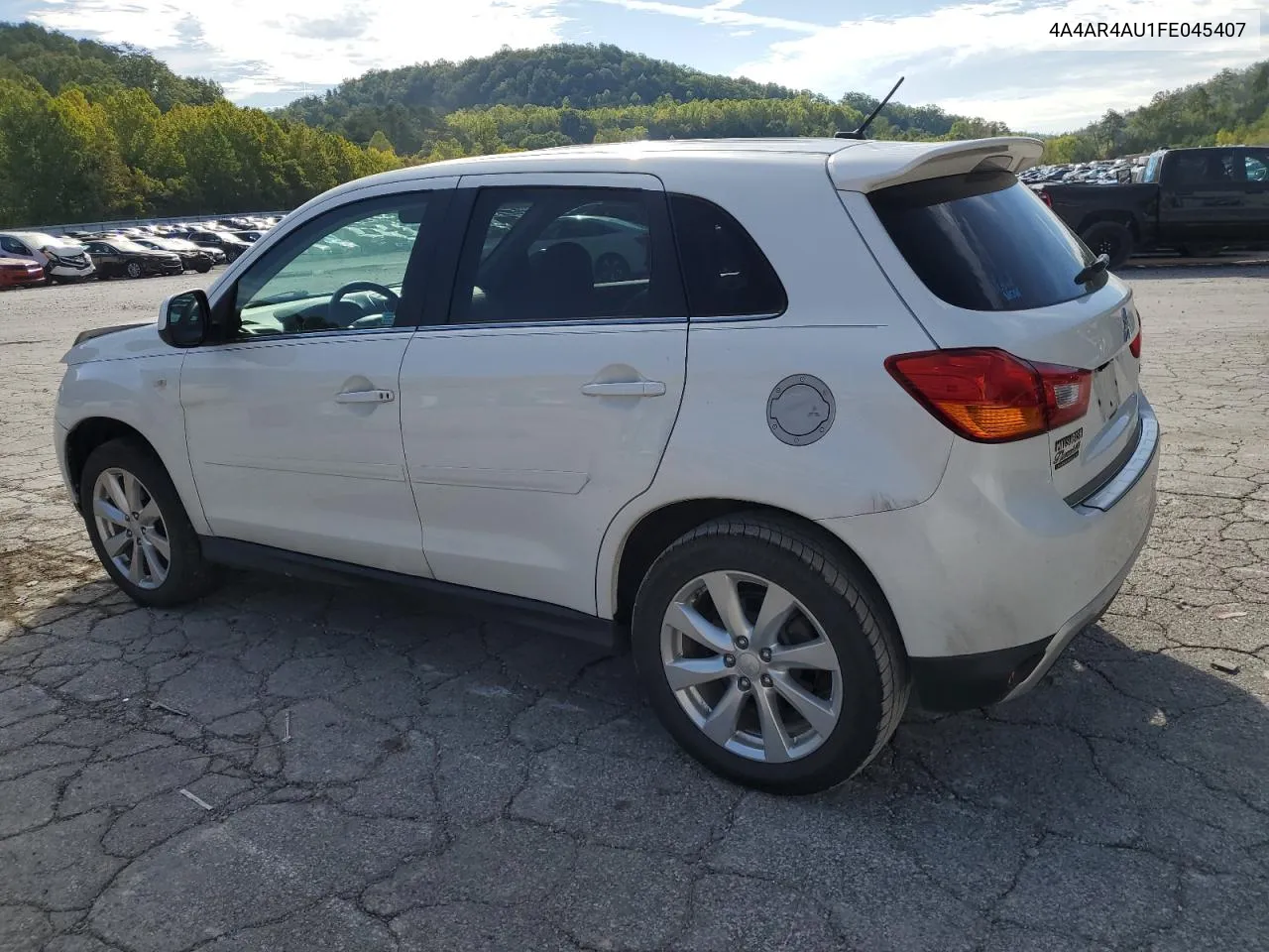 2015 Mitsubishi Outlander Sport Se VIN: 4A4AR4AU1FE045407 Lot: 70738734